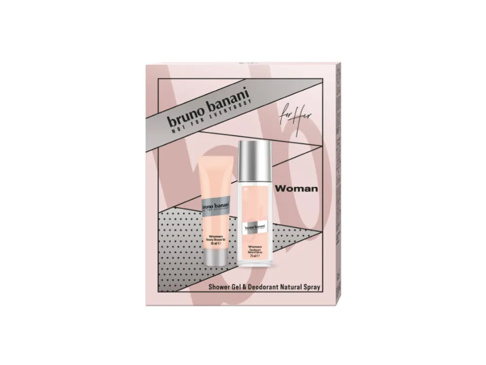 Přímo Od Výrobce Bruno Banani dárková sada Woman (DNS 75 ml + sprchový gel 50 ml)