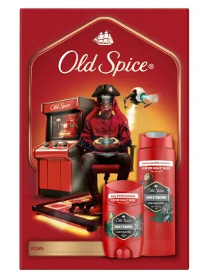 Zlevněný Old Spice dárková sada Wolfthorn (sprchový gel 250 ml + deostick 50 ml)