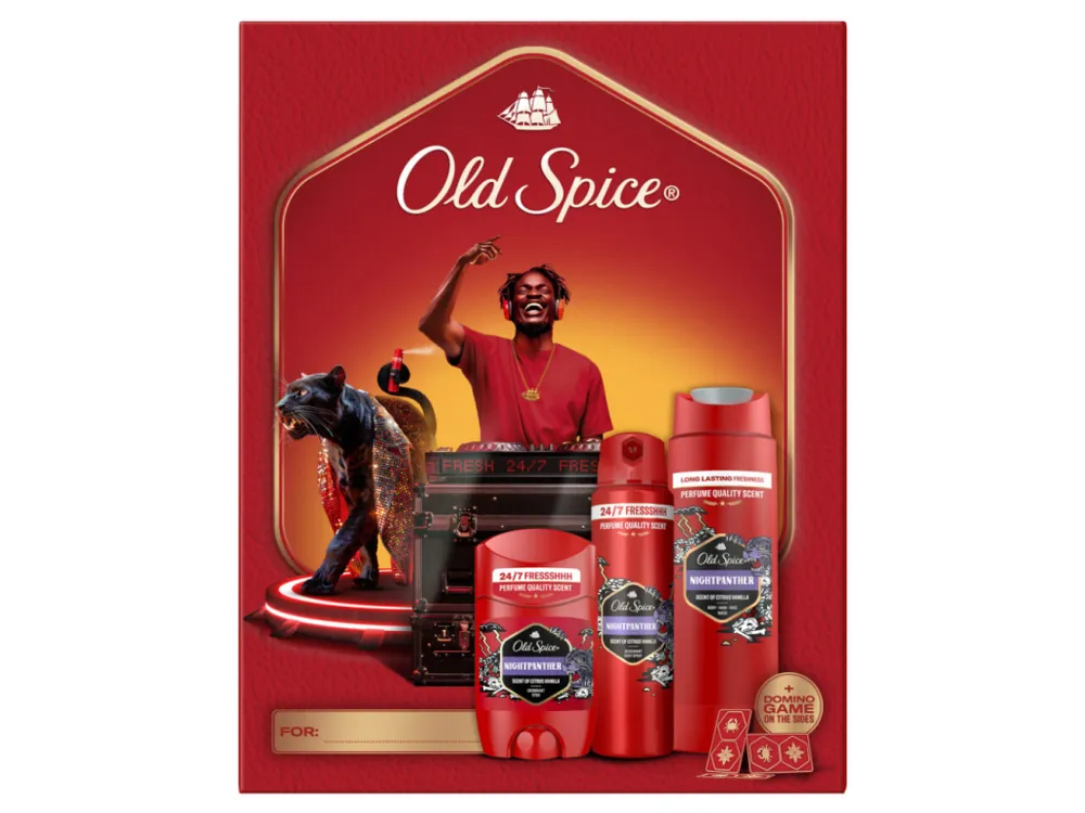 Old Spice dárková sada Nightpanter (sprchový gel + deostick + deosprej) Must-Have