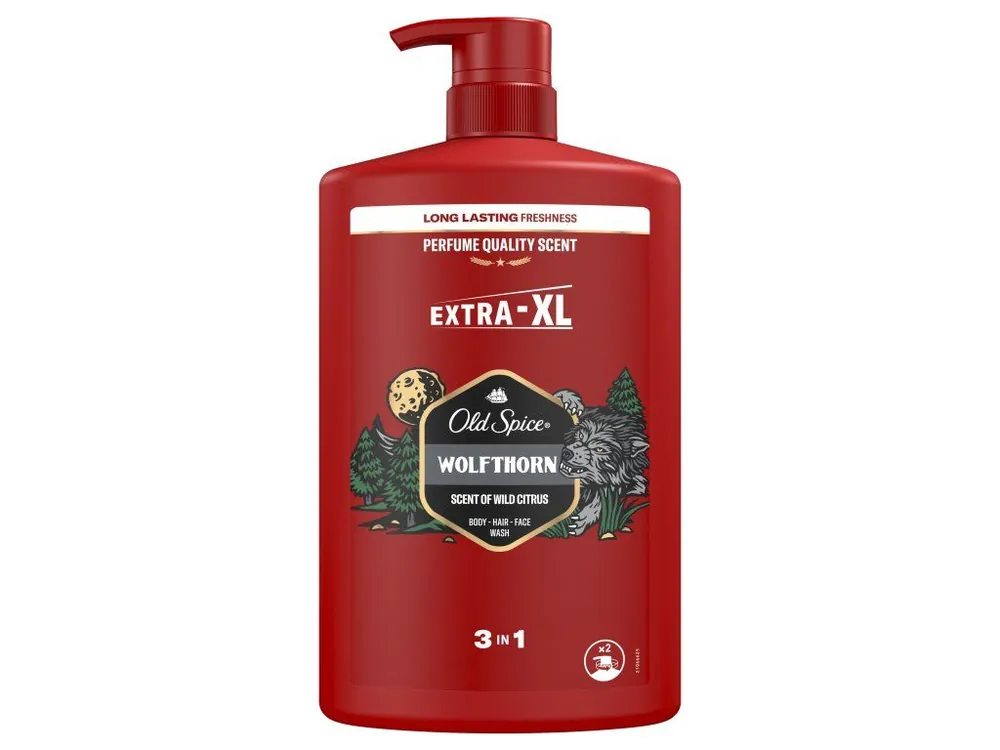 Old Spice sprchový gel 1 l Wolfthorn 3v1 Víkendová Akce