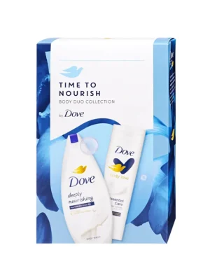 Originální Dove dárková sada Time To Nourish (sprchový gel 250 ml + tělové mléko 250 ml)