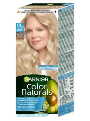 Autentický Garnier barva na vlasy Color Naturals 111 Superzesvětlující popelevá blond