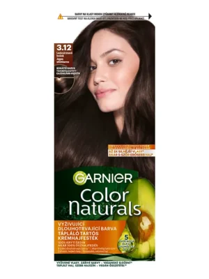 Nejlepší Volba Garnier barva na vlasy Color Naturals 3.12 Ledová tmavě hnědá