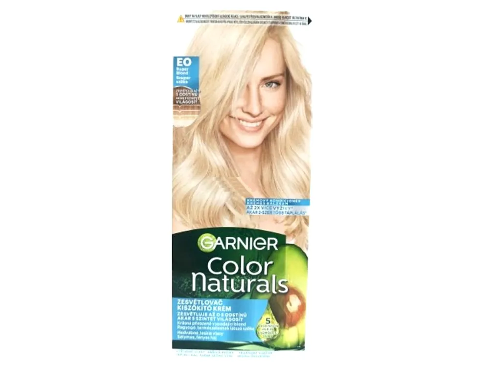 Garnier barva na vlasy Color Naturals E0 Super Blond Sezónní Sleva
