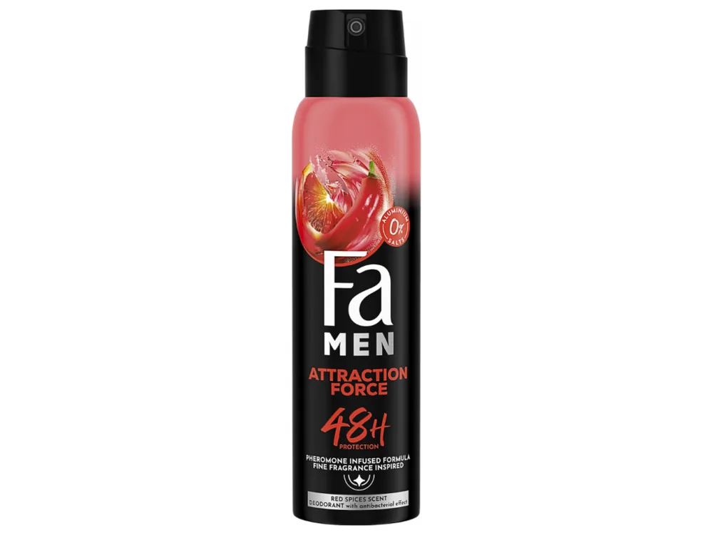 Fa Men deodorant sprej 150 ml Attraction Force Výhodná Nabídka
