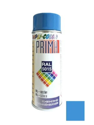 Super Cena PRIMA univerzální barva ve spreji 400 ml RAL 5015 Modrá Nebeská