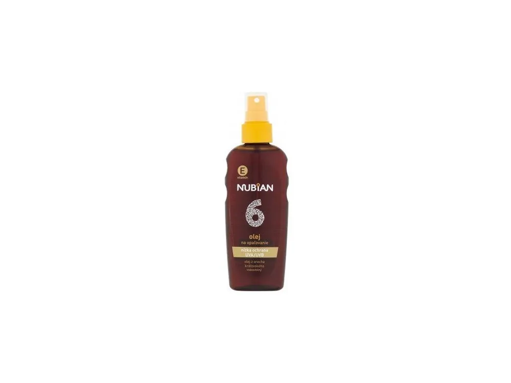 Vysoce Kvalitní Nubian olej na opalování ve spreji 150 ml SPF6
