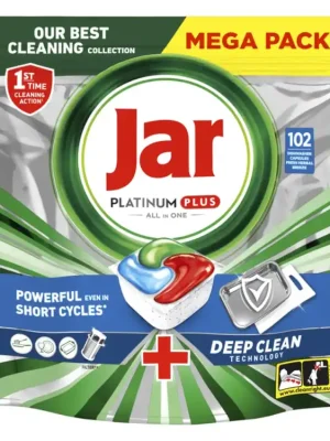 Jar tablety do myčky 102 ks Platinum Plus Fresh Herbal Breeze Výprodej