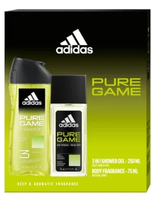 Kup Teď Adidas dárková sada Pure Game (DNS 75 ml + sprchový gel 250 ml)