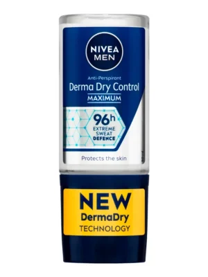 Nivea Men antiperspirant roll-on 50 ml Derma Dry Control Maximum Pouze Dnes