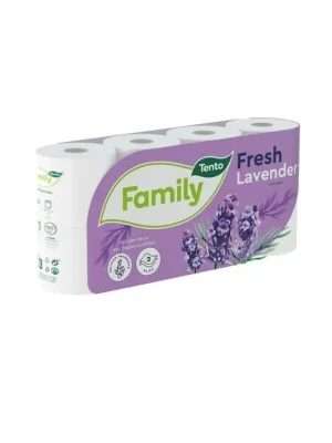 Speciální Cena Tento toaletní papír 8 ks Fresh Lavender 2-vrstvý