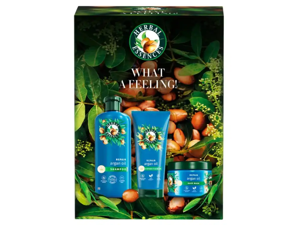 Ihned K Objednání Herbal Essences dárková sada Repair Argan Oil (šampon + balzám + maska)