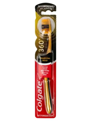 Vrácení Zdarma Colgate zubní kartáček 360° Charcoal Gold měkký