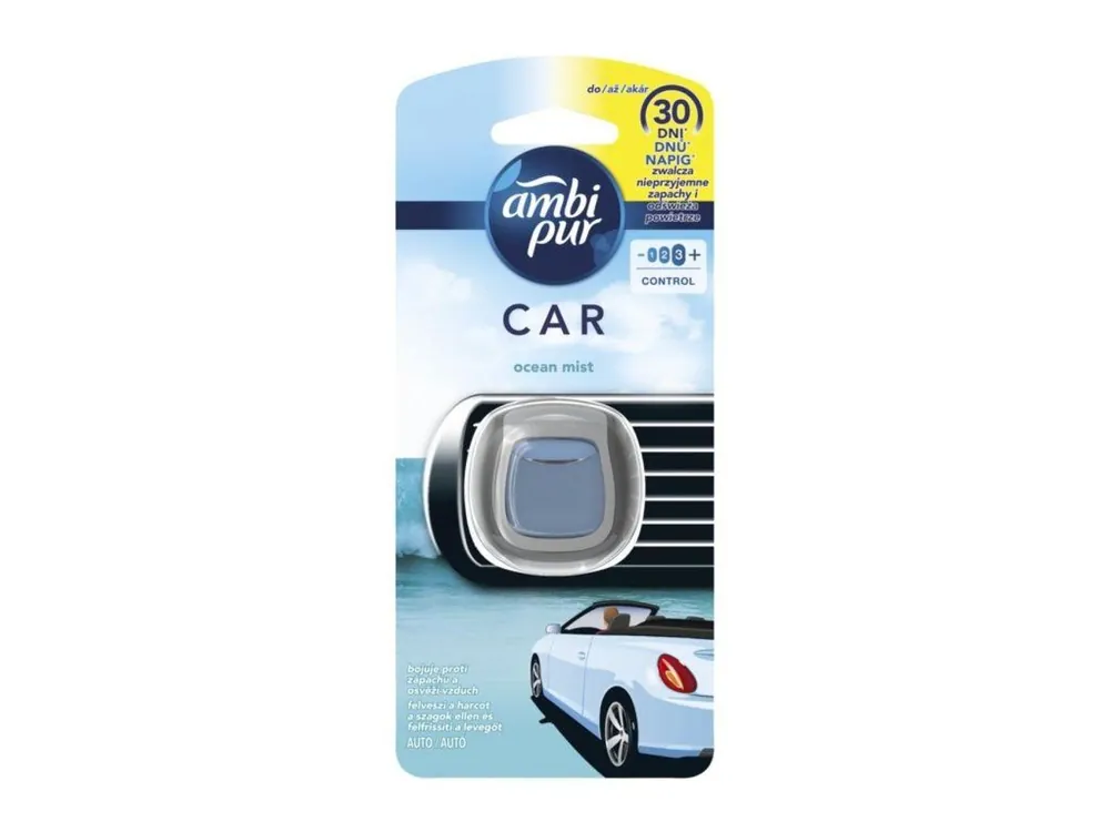 Ambi Pur Car osvěžovač vzduchu do auta 2 ml Ocean Mist Nová Kolekce