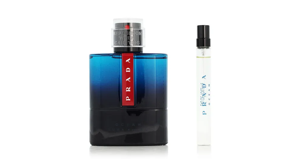 Prada Luna Rossa Ocean EDT plnitelný 100 ml + EDT MINI 10 ml M Sezónní Sleva