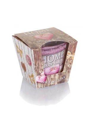 Bartek Candles svíčka 115 g Home Sweet Home vůně Nice & Cosy Kup Teď