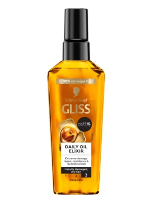 Gliss olejový elixír na suché a poškozené vlasy 75 ml Sleva