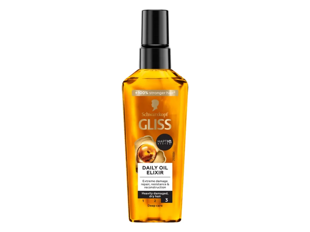 Gliss olejový elixír na suché a poškozené vlasy 75 ml Sleva