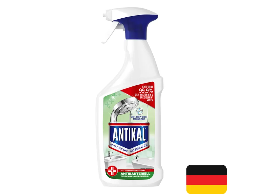 Antikal odstraňovač vodního kamene 800 ml Antibakteriell Top Prodej