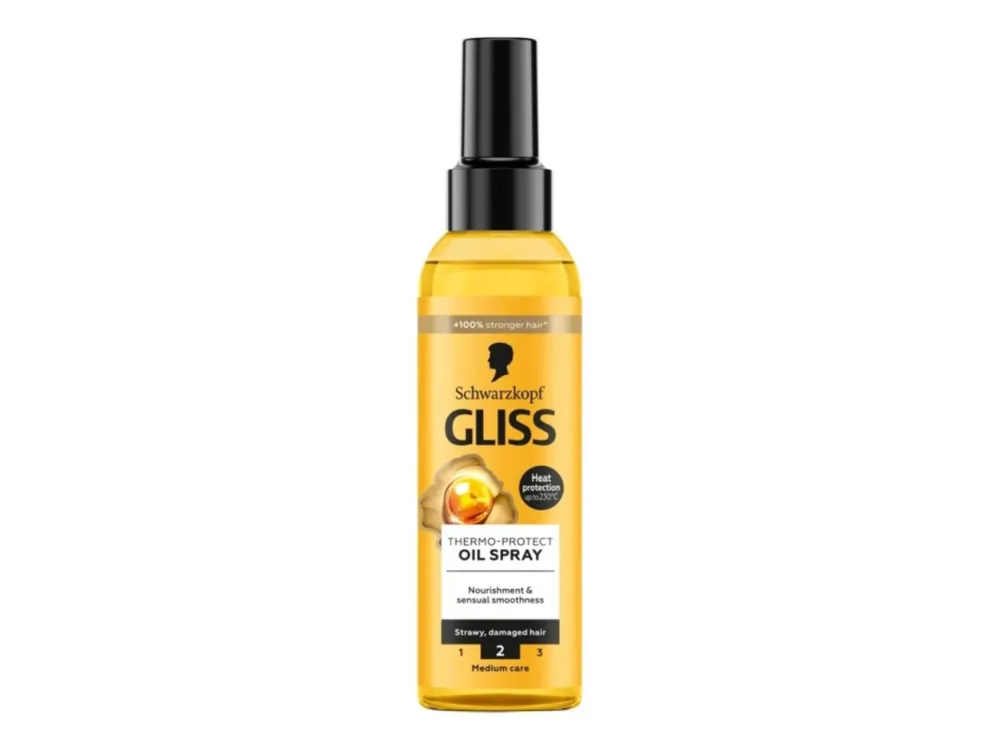 Nejlepší Cena Gliss olejový termoochranný sprej 150 ml
