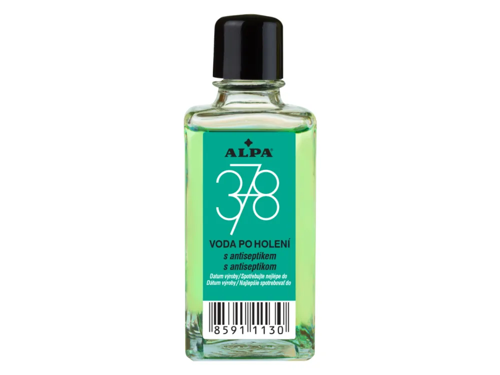 Alpa voda po holení 378 s antiseptikem 50 ml Doprava Zdarma