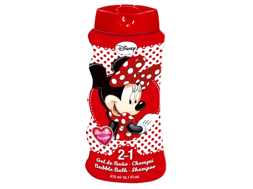 Disney 2v1 pěna do koupele + šampon 475 ml Minnie 2v1 Cenově Výhodný