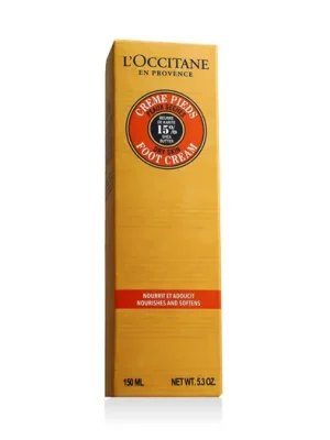 L'Occitane Shea Butter 15% Foot Cream Dry Skin 150 ml Časově Omezené