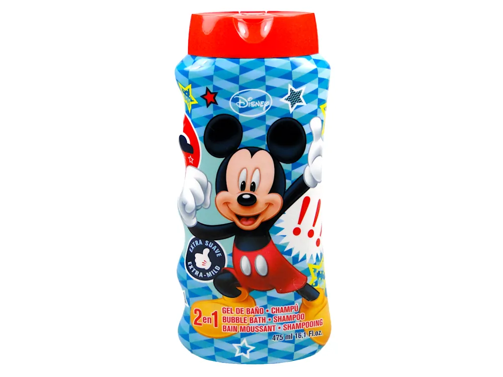 Přímo Od Výrobce Disney 2v1 pěna do koupele + šampon 475 ml Mickey Mouse