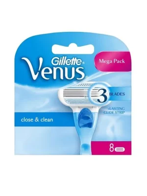 Gillette náhradní hlavice Venus 8 ks Close & Clean Oblíbený
