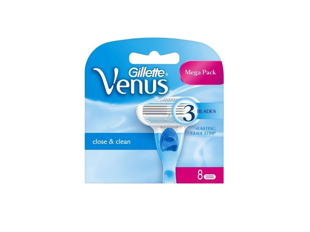 Gillette náhradní hlavice Venus 8 ks Close & Clean Oblíbený