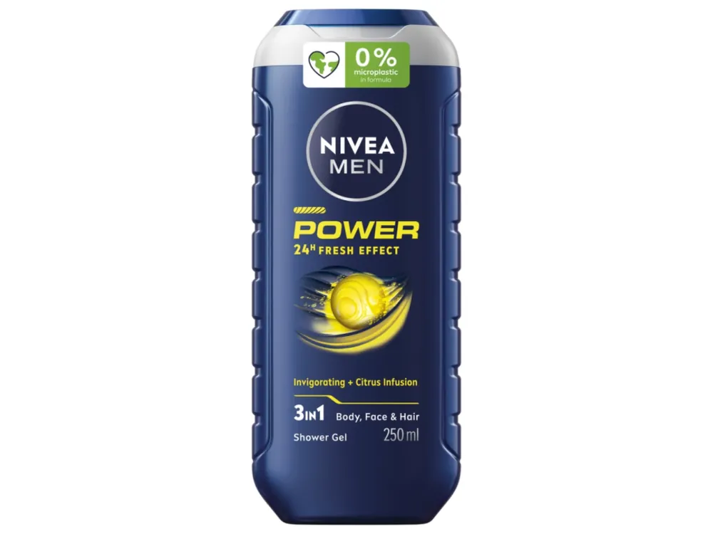 Aktuální Nivea Men sprchový gel 250 ml Power