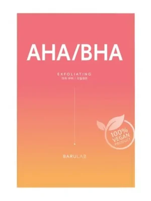 Vrácení Zdarma Barulab AHA/BHA Exfoliating The Clean Vegan Mask 23 g