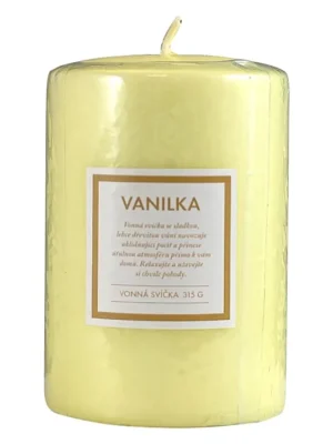 Q-Home vonná svíčka 315 g Vanilka Originální