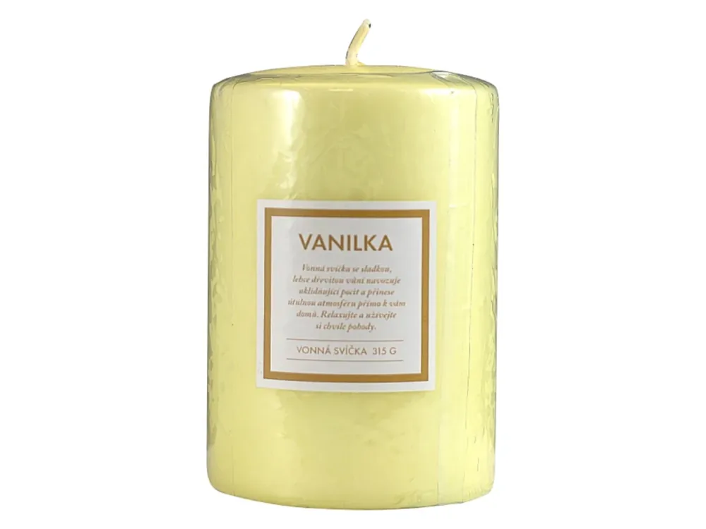 Q-Home vonná svíčka 315 g Vanilka Originální