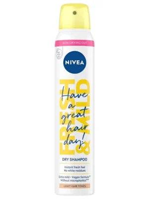 Nivea suchý šampon 200 ml pro světlé a blond vlasy Super Cena