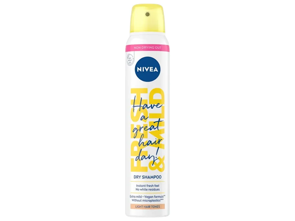 Nivea suchý šampon 200 ml pro světlé a blond vlasy Super Cena