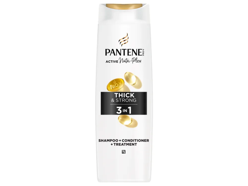 Pantene Pro-V šampon 325 ml 3v1 Thick & Strong Oblíbený