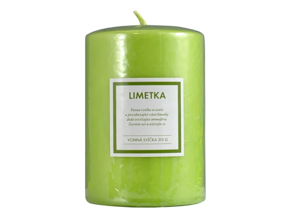 Vrácení Zdarma Q-Home vonná svíčka 315 g Limetka