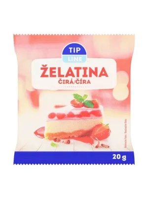 Tip Line želatina v prášku 20 g Čirá Bezpečná Platba
