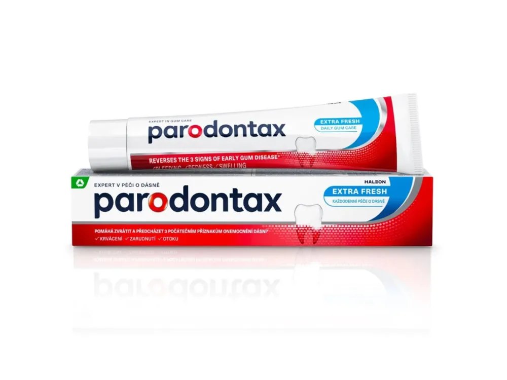 Ihned K Objednání Parodontax zubní pasta 75 ml Extra Fresh