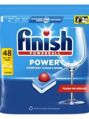 Výprodej Finish tablety do myčky 48 ks Powerball All in 1 Lemon
