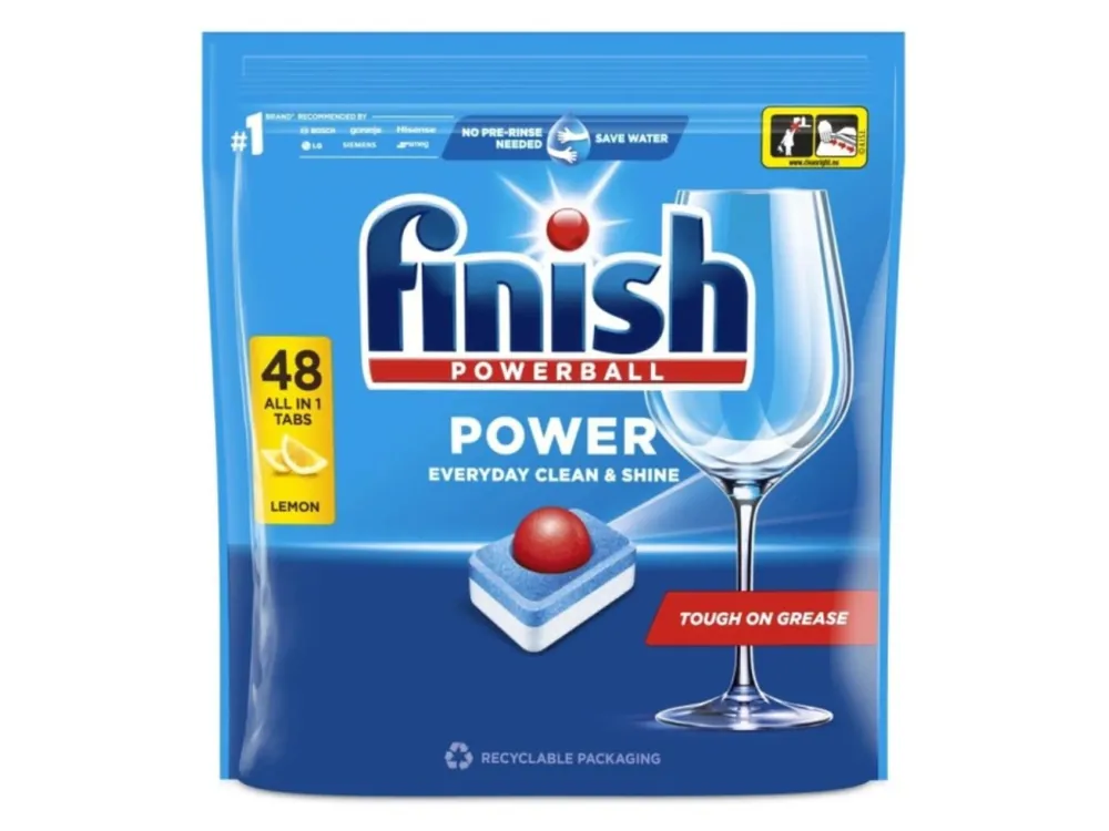 Výprodej Finish tablety do myčky 48 ks Powerball All in 1 Lemon