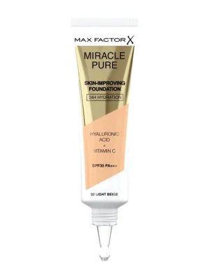 Max Factor make-up 30 ml Miracle Pure 32 Light Beige SPF30 Časově Omezené