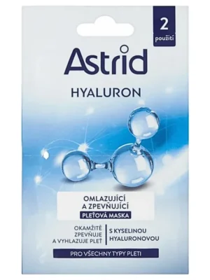 Astrid pleťová maska 2x8 ml Hyaluron Pouze Dnes