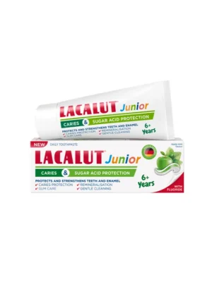 Lacalut zubní pasta 55 ml Junior pro děti 6+ let Oblíbený