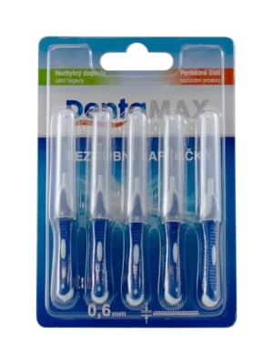 Přímo Od Výrobce Dentamax mezizubní kartáčky 0,60 mm 5 ks