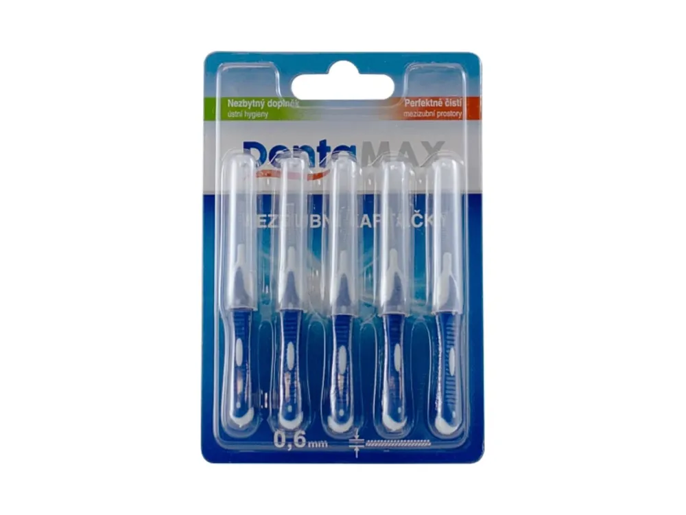 Přímo Od Výrobce Dentamax mezizubní kartáčky 0,60 mm 5 ks