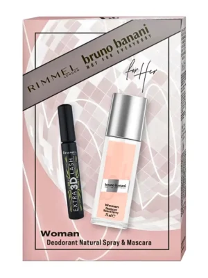 Nejprodávanější Bruno Banani dárková sada Woman (DNS 75 ml + řasenka 8 ml)