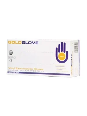 Autentický GoldGlove vinylové rukavice 100 ks - vel. S