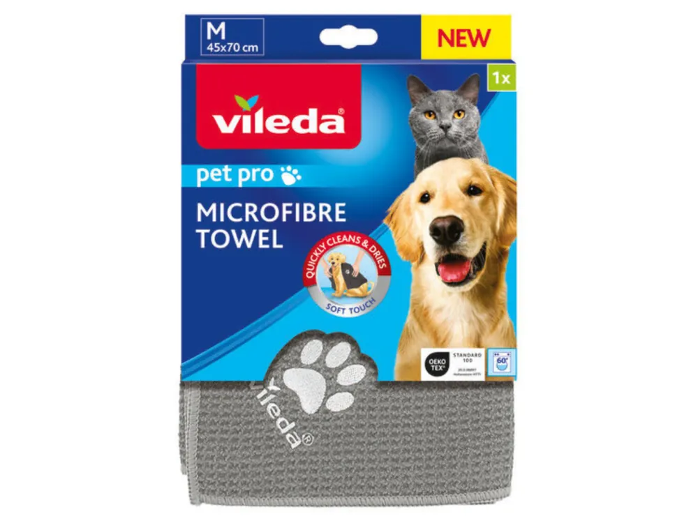 Vileda Pet Pro ručník pro psy a kočky Novinka